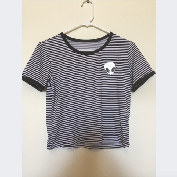 alien crop top forever 21